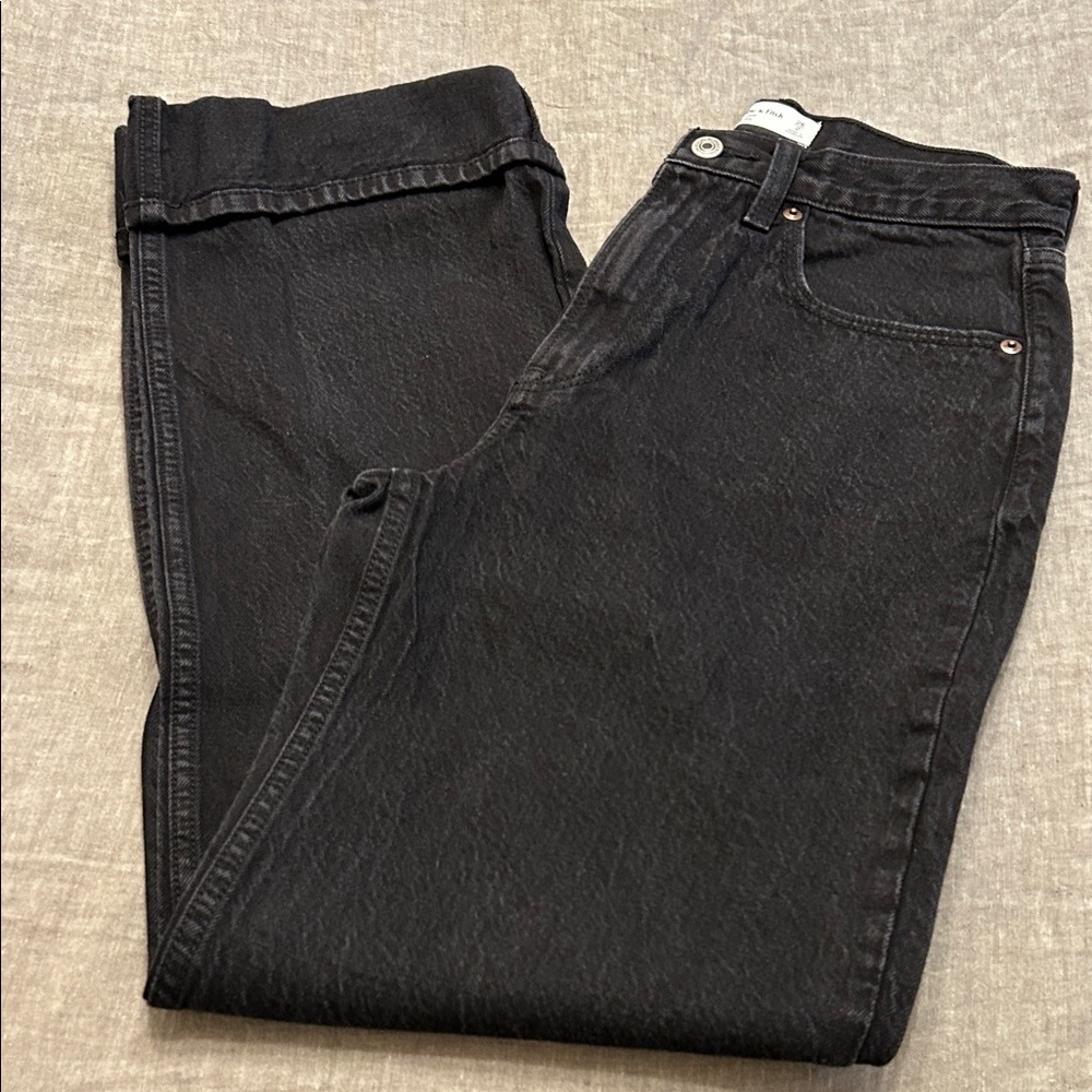 Abercrombie & Fitch The Loose Black Pants